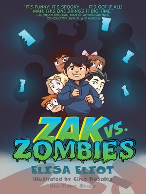 cover image of Zak vs. Zombies